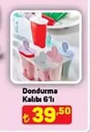 Dondurma Kalıbı 6'Lı