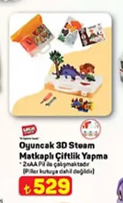 Oyuncak 3D Steam Matkaplı Çiftlik Yapma