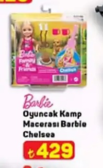 Barbie Oyuncak Kamp Macerası Barbie Chelsea