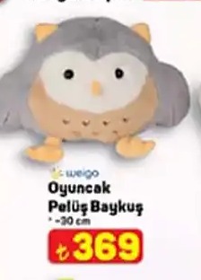 Oyuncak Peluş Baykuş -30 Cm