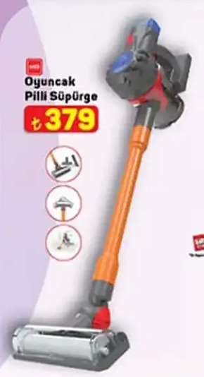 Oyuncak Pilli Süpürge
