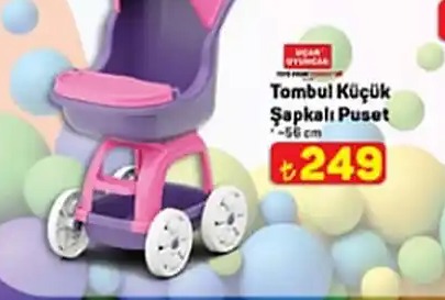Tombul Küçük Şapkalı Puset