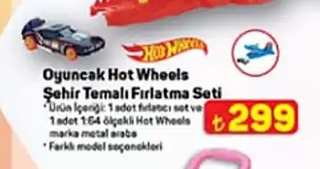 Oyuncak Hot Wheels Şehir Temalı Fırlatma Seti