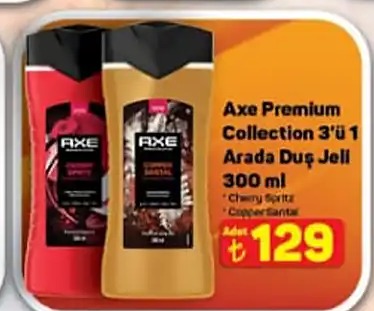 Axe Premium Collection 3'Ü 1 Arada Duş Jeli 300 Ml