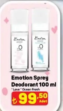 Emotion Sprey Deodorant 100 Ml