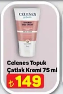 Celenes Topuk Çatlak Krem 75 Ml