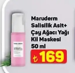 Maruderm Salisilik Asit+ Çay Ağacı Yağı Kil Maskesi 50 Ml