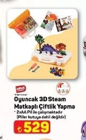 Oyuncak 3D Steam Matkaplı Çiftlik Yapma