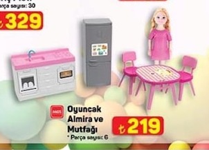 Mgs Oyuncak Almira Ve Mutfak * Parça Sayısı 6