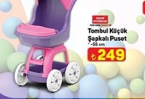 Tombul Küçük Şapkalı Puset