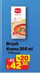 Birşah Krema 200 Ml