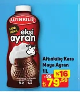 Altınkılıç Kara Maya Ekşi Ayran 1L