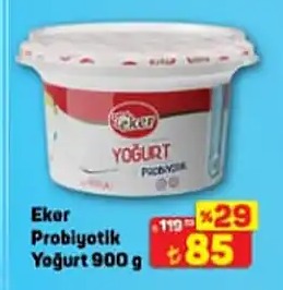 Eker Probiotik Yoğurt 900 G