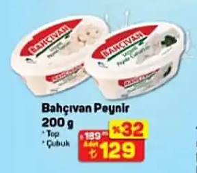 Bahçıvan Peynir 200G