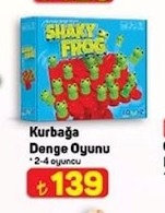 Kurbağa Denge Oyunu 2-4 Oyuncu