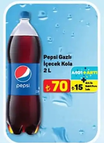 Pepsi Gazlı İçecek Kola 2 L