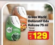 Green World Dekoratif Oda Kokusu 75 Ml