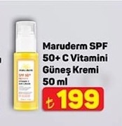 Maruderm Spf 50+ C Vitamini Güneş Kremi 50 Ml