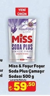 Miss & Foşur Foşur Soda Plus Çamaşır Sodası 500 G Lavanta Kokulu