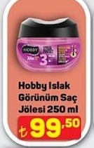 Hobby Islak Görünüm Saç Jölesi 250 Ml