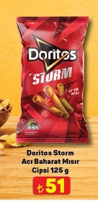 Doritos Storm Acı Baharat Mısır Cipsi 125 G