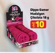Dippo Gamer Madalyon Çikolata 18G