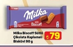 Milka Biscoff Sütlü Çikolata Kaplamalı Bisküvi 90G