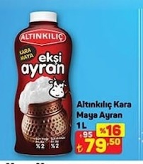 Altınkılıç Kara Maya Ayran 1L