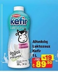 Altınkılıç Laktozsuz Kefir 1L