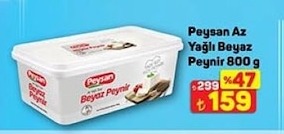 Peysan Az Yağlı Beyaz Peynir 800 G