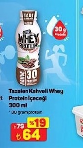 Tazelen Kahveli Whey Protein İçeceği 300Ml