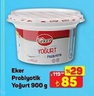Eker Probiyotik Yoğurt 900G