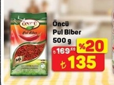 Öncü Pul Biber 500G