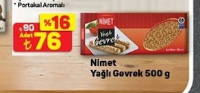 Nimet Yağlı Gevrek 500 G