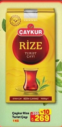 Çaykur Rize Turist Çayı 1Kg