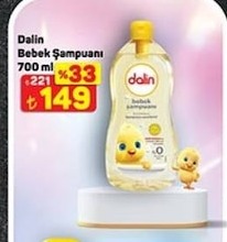 Dalin Bebek Şampuanı 700Ml