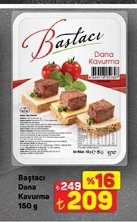Baştacı Dana Kavurma 150 G
