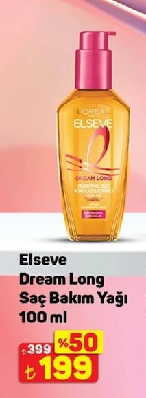 Elseve Dream Long Saç Bakım Yağı 100 Ml
