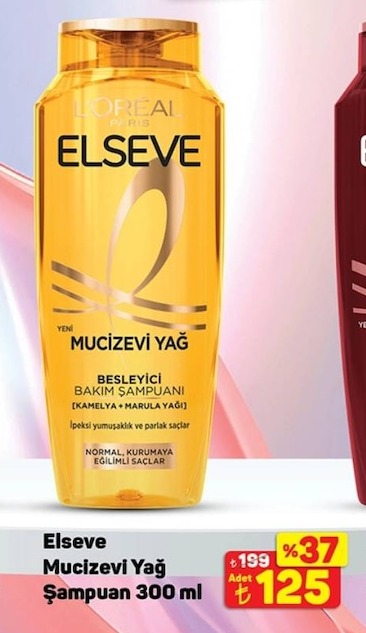 Elseve Mucizevi Yağ Saç Bakım Şampuanı 300 Ml