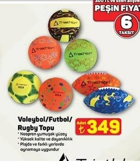 Voleybol/Futbol/Rugby Topu