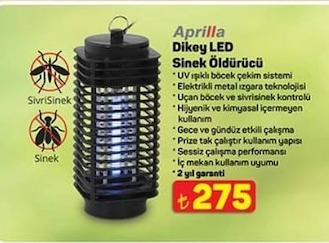 Aprilla Dikey Led Sinek Öldürücü