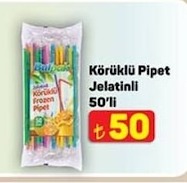 Körüklü Pipet Jelatinli 50'Li