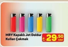Mry Kapaklı Jet Doldur Kullan Çakmak