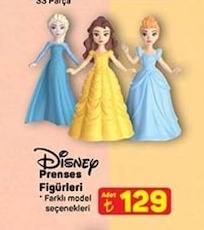 Disney Prenses Figürleri