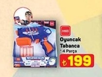 Oyuncak Tabanca 4 Parça