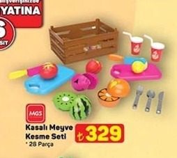 Mgs Kasalı Meyve Kesme Seti 28 Parça
