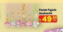 Parlak Figürlü Anahtarlık