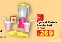 Oyuncak Kartela Blender Seti