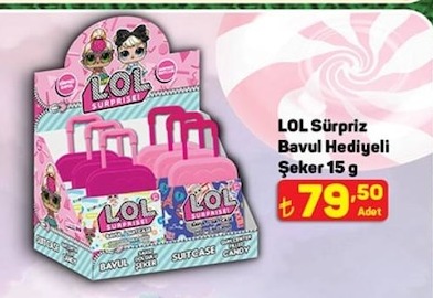 Lol Surprise Bavul Hediyeli Şeker 15 G