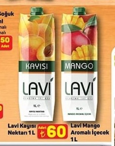 Lavi Kayısı Nektarı 1L